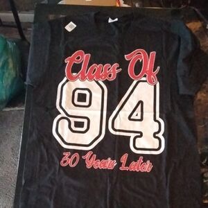 CLASS OF 94 30 YEARS LATER T SHIRT SIZE LARGE BRAND NEW